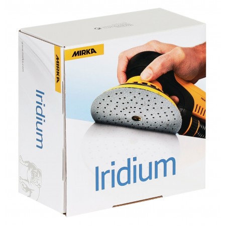 Mirka Iridium 150mm Multi-hole sanding discs